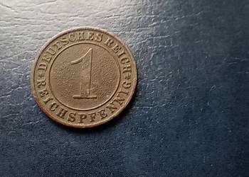 Stare monety 1 fenig 1929 A Niemcy