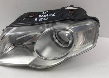 VW PASSAT B6  LAMPA PRZÓD LEWA EU SOCZEWKA