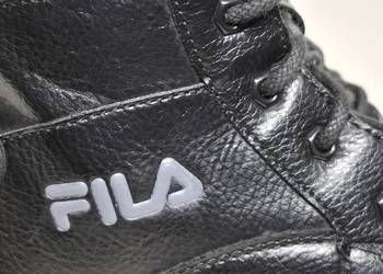 Fila 38 czarne ocieplane trapery zimowe młodzieżowe