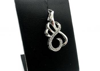 Nowa Srebrna Rodowana Zawieszka pr 925 1,61g