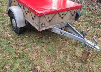 Przyczepka samochodowa Dmc 600  Westfalia Na wahaczu