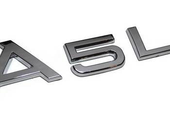 NOWY klejany znaczek A5L srebrny emblemat logo srebrne