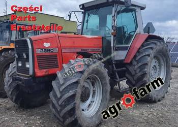 Massey Ferguson 3690 części, silnik, most przedni