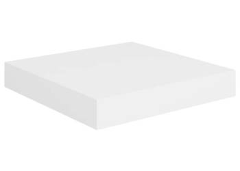 vidaXL Wisząca półka ścienna, biała, 23x23,5x3,8 cm, MDF(SKU:323802)
