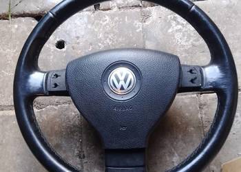 Kierownica do Volkswagena polo, golf skórzana trójramienna