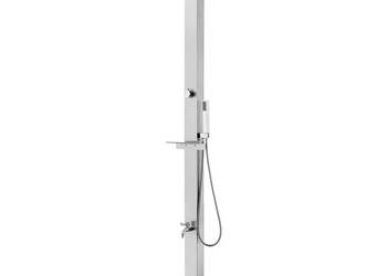 Prysznic ogrodowy 220 cm, stal nierdzewna（SKU:315939）