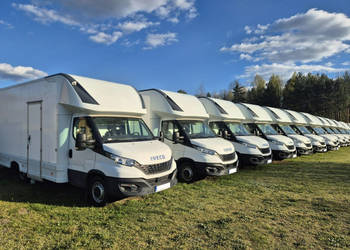 Iveco Daily KONTENER NISKOPODŁOGOWY 4,44x2,23x2,42 SKLEP BAR FOODTRUCK KAM…