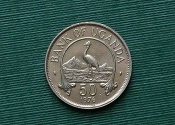 UGANDA - 50 centów (1976r.)