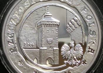Polska 10 złotych 2007 - Lokacja Krakowa - srebro - stan 1
