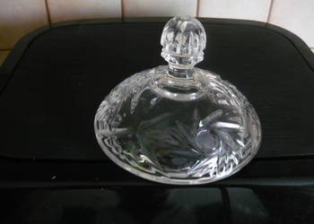 Pokrywa kryształowa do cukiernicy / bombonierki