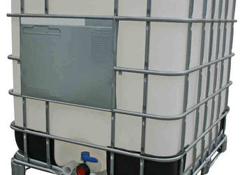 Zbiornik na deszczówkę paliwo RSM 1000 litrów IBC DPPL Czyste Gotowe Dowóz