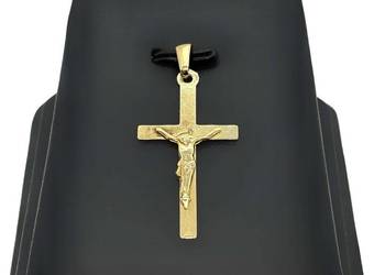 Złota Zawieszka Próby 585 0,85g Krzyż Krzyżyk