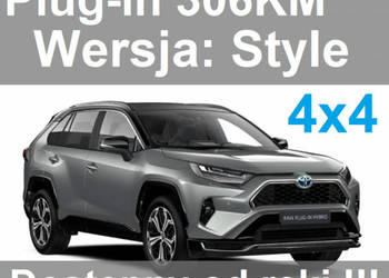 Toyota RAV-4 Plug-in 4x4 306KM Selection SuperNiska Cena Od ręki Kamera 36…