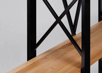 Regał Loftowy REDFERN 200x150cm do biura