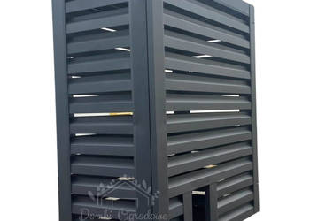 Osłona pompy ciepła 110x50x150 cm antracyt ID489