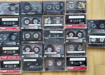 Kasety magnetowidowe używane pakiet 22 sztuki BASF