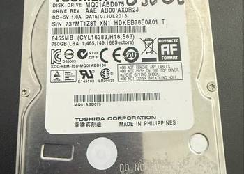 Dysk twardy Toshiba MQ01ABD075 750 GB SATA II 2,5’