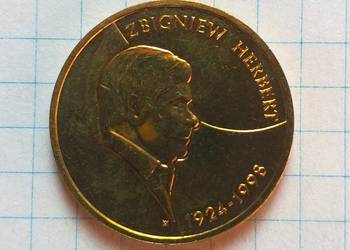2 ZŁOTE 2008 ROK - POLSKA ( ZBIGNIEW HERBERT )