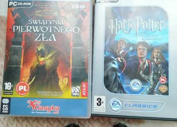 TRZY GRY NA PC HARRY POTTER, ŚWIĄTYNIA PIERWOTNEGO ZŁA I GAME PAD