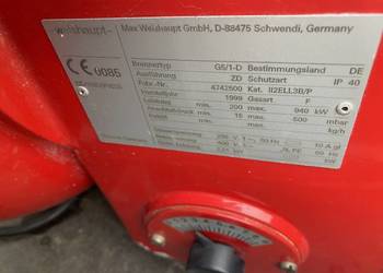 Palnik weishaupt g5 200-940kw suszarnia kociol