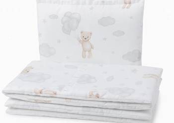 Dziecięcy komplet pościeli bawełnianej z wypełnieniem 75/100 Teddy