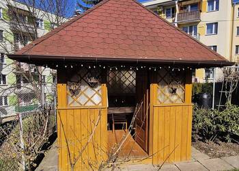 Super oferta! Sprzedam altankę ogrodową, drewnianą 2,5m x 2,5m