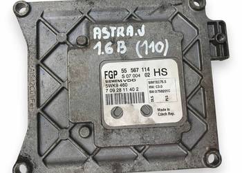 STEROWNIK SILNIKA Opel Astra J Meriva B 1.6 55567114 5WK9460 HS