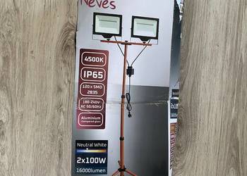 Halogen naświetlacz LED zestaw 1x50W LED IP65 4500K