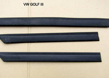 LISTWA DRZWI PRZÓD, LISTWA BŁOTNIKA TYLNEGO VW GOLF III, 1H3853536