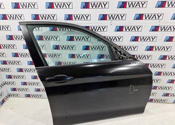 BMW F20 DRZWI PRAWY PRZÓD PRZEDNIE PRAWE 668 SCHWARZ II KOMPLETNE