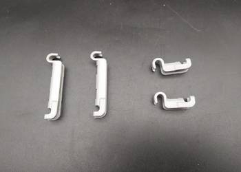 Zaczepy grzebieni kosza dolnego zmywarki Siemens Bosch Neff (komplet 4 szt)