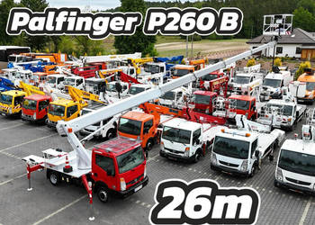 Nissan Cabstar Podnośnik Koszowy 26m Palfinger P260B + Pilot Zwyżka CMC Ru…