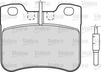 KLOCKI HAMULCOWE VALEO CITROEN SAXO	1,0+1,1+1,4+1,5D