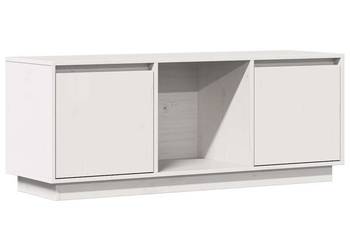 vidaXL Szafka pod telewizor, biała 110,5x35x44 cm(SKU:814340)