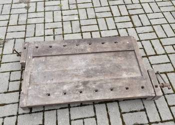 Strugnica imadło stół drewniany zabytek antyk