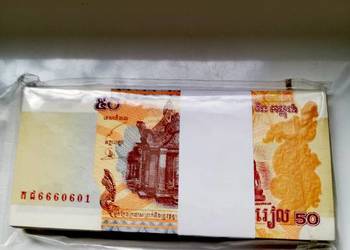 Kambodża 2002 rok banknoty kolekcnonerskie Kambodża 2002 rok banknoty kolekcnonerskie