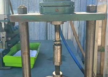 Prasa Hydrauliczna 37 + Gilotyna do drutu ze stołem 38