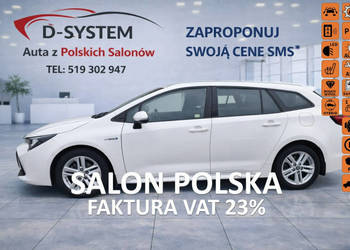 Toyota Corolla 22r + Salon Polska 1.8 HYBRID 1wł z Pakietem TECH Zimowy Be…