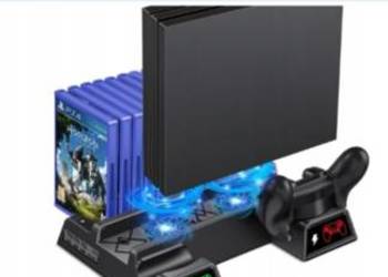 Pionowy stojak na wentylator chłodzący DATA FROG do konsoli PS4 PS4 Slim PS