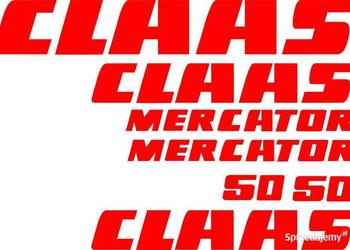 naklejki claas mecator 50