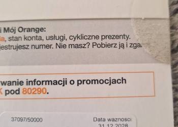 SIM karta nowa łatwy numer