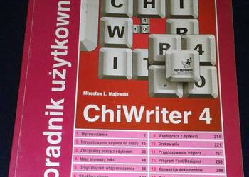 ChiWriter 4 - Poradnik użytkownika - Mirosław L. Majewski
