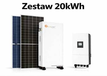Zestaw budżetowy 20kWh LV (panele, inwerter 3 fazy, magazyn 16 kWh)