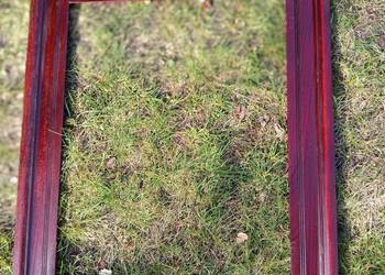 Rama stara ładna drewniana  w mahoniu  39 x 50 cm. VINTAGE