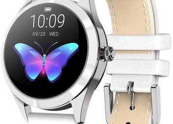 Zegarek damski smartwatch  Rubicon  RNAE36 biały