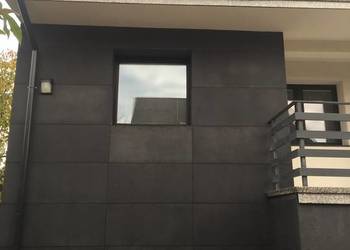 Płyty z betonu architektonicznego 120x60, ELEWACJA, antracyt