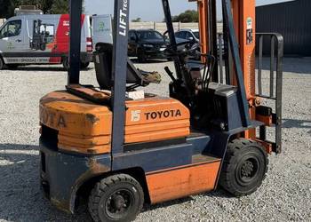 Toyota 02-5FDF15 Diesel / dymi na czarno Wózek widłowy
