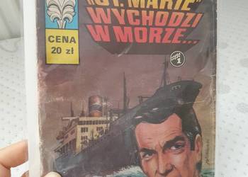 Kapitan Żbik - "St. Marie" wychodzi w morze... komiks z PRL