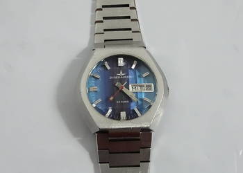 Vintage DUGENA-MATIC - 25 Jewels - Fasetowane Szkło - Sprawny Automat!