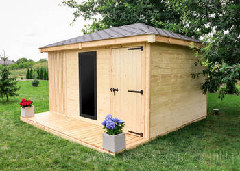 Domek ogrodowy Arezzo 1 wym. 4x3m - Producent - Montaż